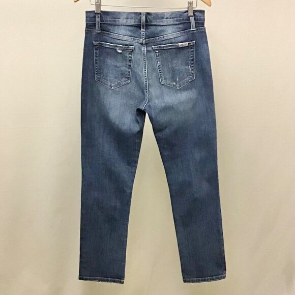 Joe’s Jeans 30 High Rise Straight Ankle Jeans Ibapah Wash Women’s Distressed - Picture 5 of 10